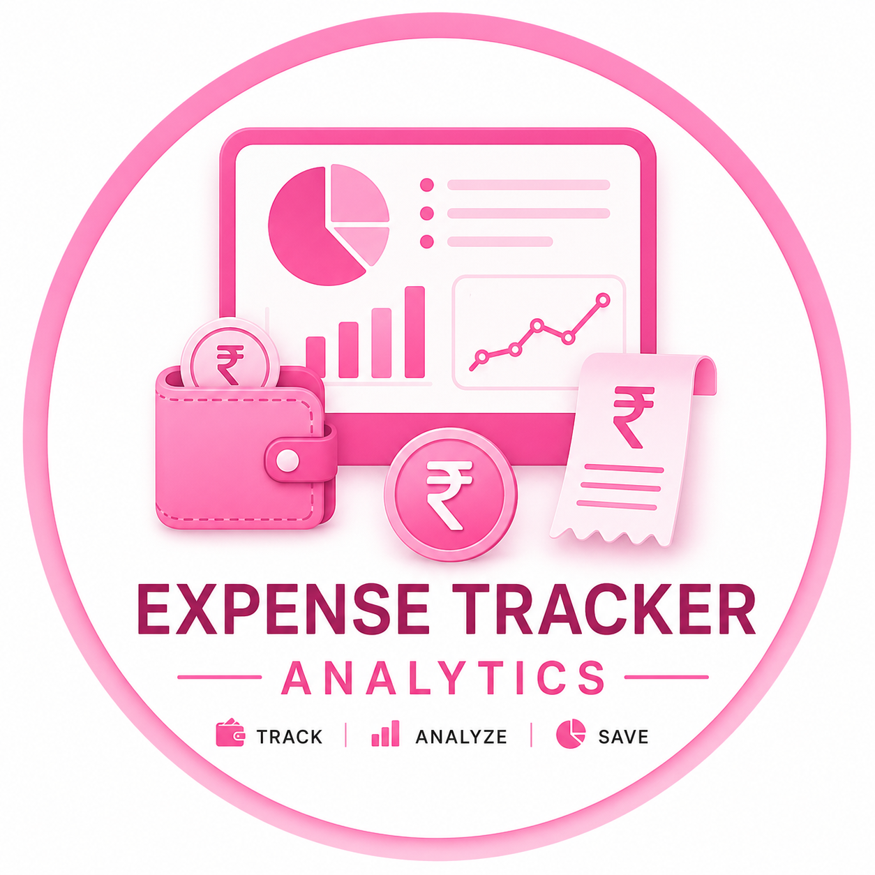 Expense Tracker Analysis dashboard preview
